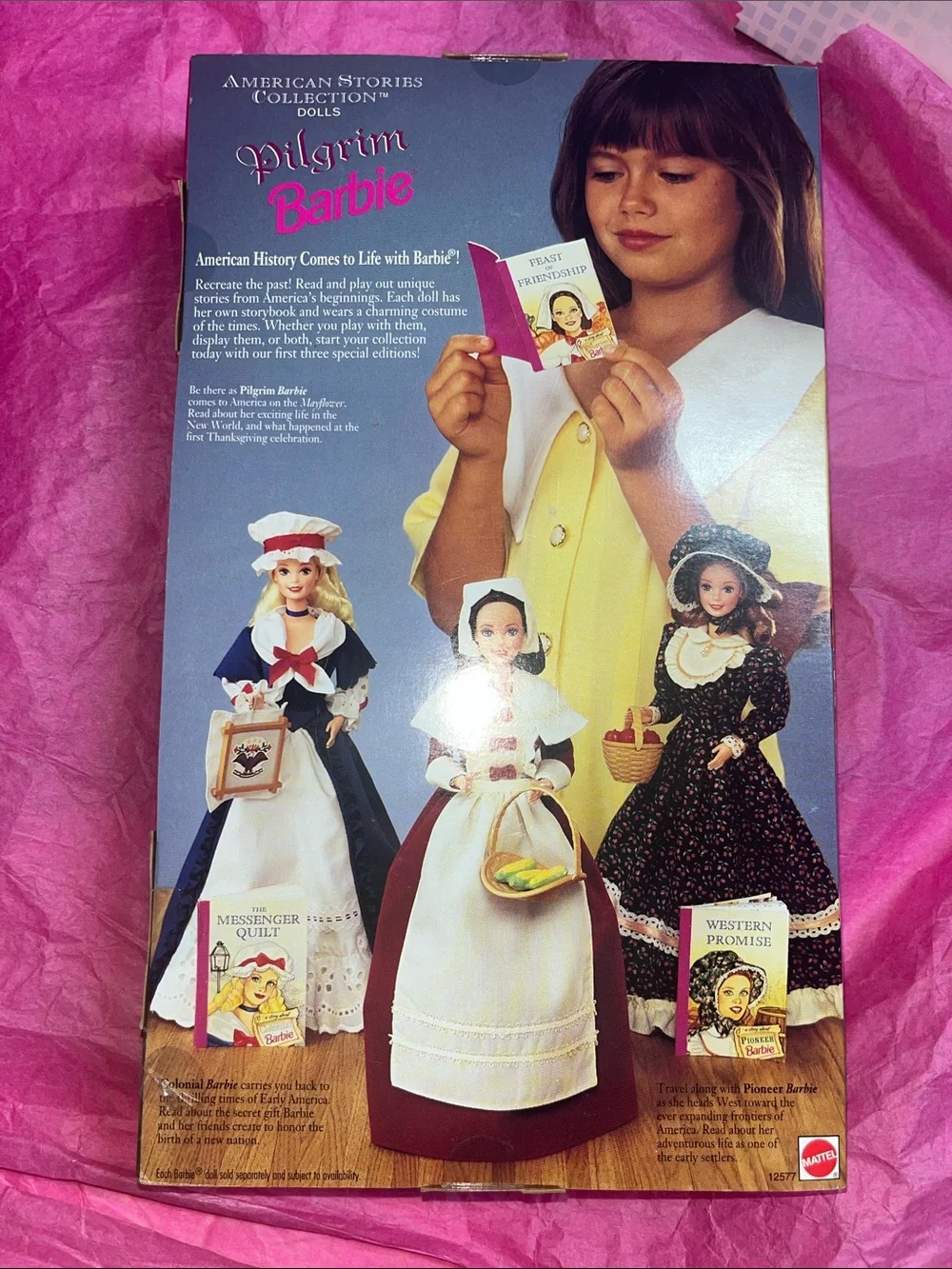 1994 Pilgrim Barbie Doll (Special Edition from the American Stories Collection)